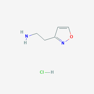 B1425837 2-(1,2-Oxazol-3-yl)ethan-1-amine hydrochloride CAS No. 1314902-00-5