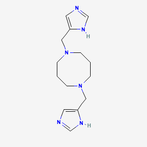 1,5-Bis[(1H-imidazol-5-yl)methyl]-1,5-diazocane