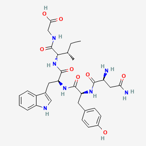 Glycine, L-asparaginyl-L-tyrosyl-L-tryptophyl-L-isoleucyl-