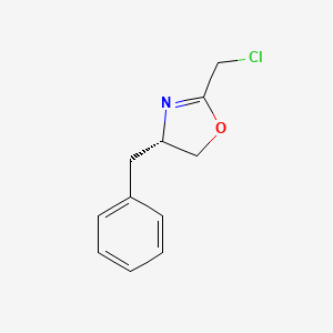 (4S)-4-benzyl-2-(chloromethyl)-4,5-dihydro-1,3-oxazole