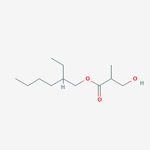 molecular formula C12H24O3 B14258443 2-Ethylhexyl 3-hydroxy-2-methylpropanoate CAS No. 403519-85-7