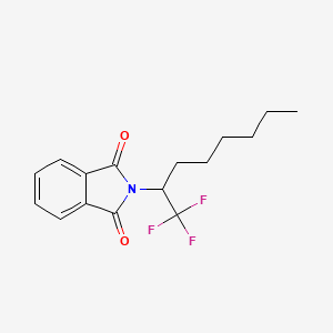 2-(1,1,1-Trifluorooctan-2-yl)-1H-isoindole-1,3(2H)-dione