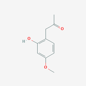 molecular formula C10H12O3 B1425846 1-(2-Hydroxy-4-methoxyphenyl)propan-2-one CAS No. 94785-37-2