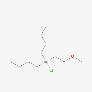 Dibutyl(chloro)(2-methoxyethyl)stannane