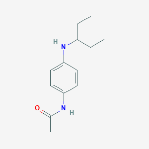 N-{4-[(Pentan-3-yl)amino]phenyl}acetamide