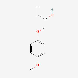 1-(4-Methoxyphenoxy)but-3-en-2-ol