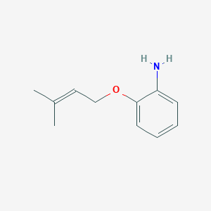 Benzenamine, 2-[(3-methyl-2-butenyl)oxy]-