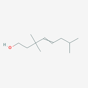 3,3,7-Trimethyloct-4-en-1-ol