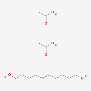 Acetic acid;dec-5-ene-1,10-diol