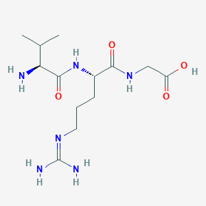 Glycine, L-valyl-L-arginyl-