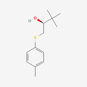 (2S)-3,3-dimethyl-1-(4-methylphenyl)sulfanylbutan-2-ol