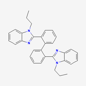 2,2'-([1,1'-Biphenyl]-2,2'-diyl)bis(1-propyl-1H-benzimidazole)