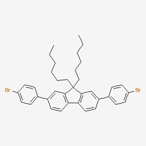 2,7-Bis(4-bromophenyl)-9,9-dihexyl-9H-fluorene