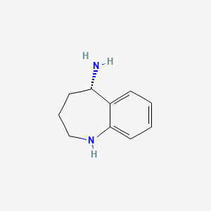 B1425885 (S)-2,3,4,5-Tetrahydro-1H-benzo[B]azepin-5-amine CAS No. 294196-07-9