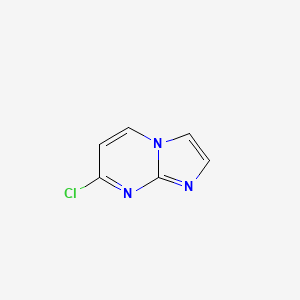molecular formula C6H4ClN3 B1425888 7-氯咪唑并[1,2-A]嘧啶 CAS No. 944896-70-2
