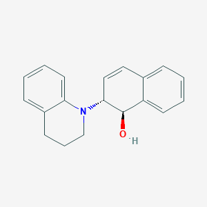 (1R,2R)-2-(3,4-dihydro-2H-quinolin-1-yl)-1,2-dihydronaphthalen-1-ol