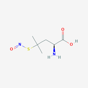 4-(Nitrososulfanyl)-L-leucine