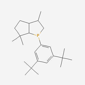 1-(3,5-Di-tert-butylphenyl)-3,6,6-trimethyloctahydrocyclopenta[b]phosphole