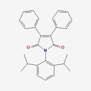 1-[2,6-Di(propan-2-yl)phenyl]-3,4-diphenyl-1H-pyrrole-2,5-dione