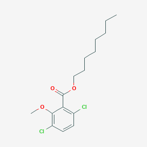 Octyl 3,6-dichloro-2-methoxybenzoate