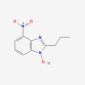 4-Nitro-2-propyl-1H-benzimidazol-1-ol