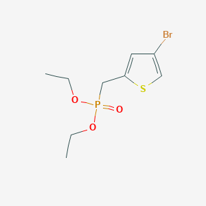 Diethyl [(4-bromothiophen-2-yl)methyl]phosphonate