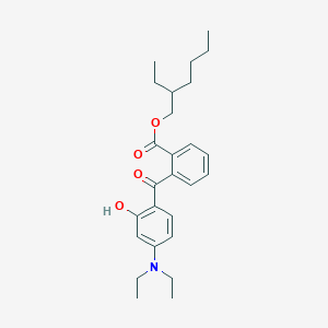 Benzoic acid, 2-[4-(diethylamino)-2-hydroxybenzoyl]-, 2-ethylhexyl ester