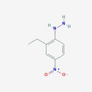 molecular formula C8H11N3O2 B14259477 (2-Ethyl-4-nitrophenyl)hydrazine CAS No. 412925-82-7