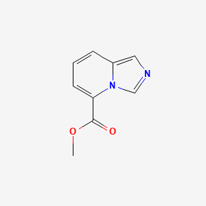 molecular formula C9H8N2O2 B1425951 Methyl imidazo[1,5-a]pyridine-5-carboxylate CAS No. 141912-71-2