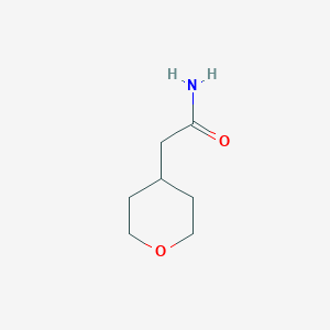 2-(tetrahydro-2H-pyran-4-yl)acetamide