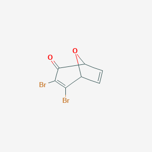 3,4-Dibromo-8-oxabicyclo[3.2.1]octa-3,6-dien-2-one