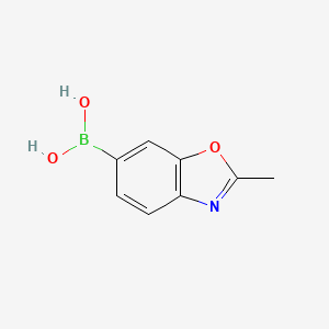 (2-Methyl-1,3-benzoxazol-6-yl)boronic acid