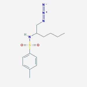 Benzenesulfonamide, N-[1-(azidomethyl)pentyl]-4-methyl-