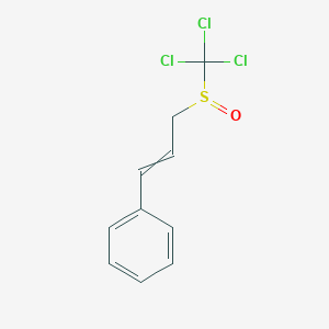 [3-(Trichloromethanesulfinyl)prop-1-en-1-yl]benzene