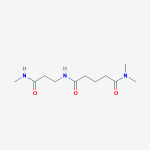 Pentanediamide, N,N-dimethyl-N'-[3-(methylamino)-3-oxopropyl]-