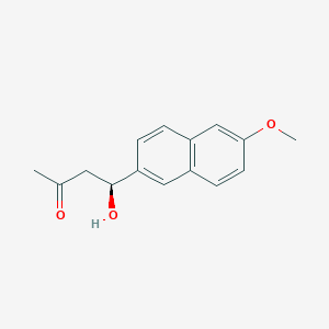 (S)-4-hydroxy-4-(6-methoxynaphthalen-2-yl)butan-2-one