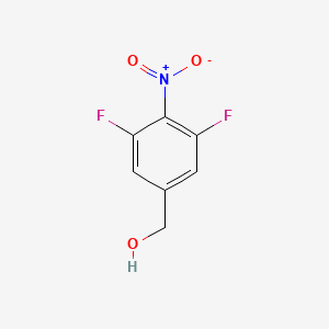 B1425973 (3,5-Difluoro-4-nitrophenyl)methanol CAS No. 1123172-89-3
