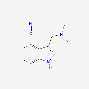 B1425988 4-Cyanogramine CAS No. 105907-63-9