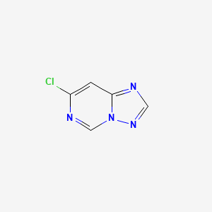 molecular formula C5H3ClN4 B1426002 7-chloro-[1,2,4]triazolo[1,5-c]pyrimidine CAS No. 1159811-23-0