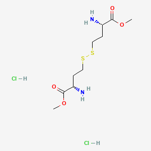 molecular formula C10H22Cl2N2O4S2 B1426028 (H-Hocys-ome)2 2hcl CAS No. 147857-42-9