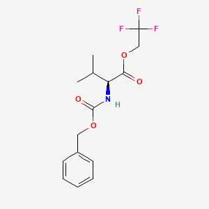 molecular formula C15H18F3NO4 B1426037 Z-Val-otfa CAS No. 203640-52-2