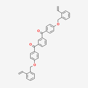 (1,3-Phenylene)bis({4-[(2-ethenylphenyl)methoxy]phenyl}methanone)