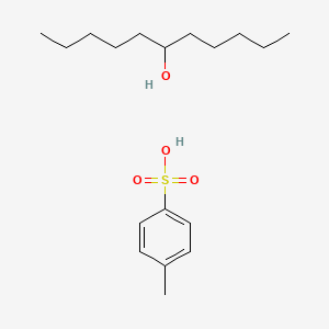 4-Methylbenzenesulfonic acid;undecan-6-ol