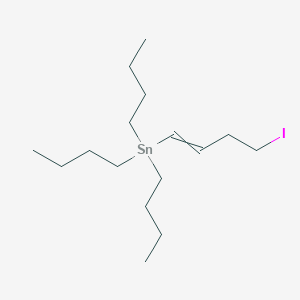 Tributyl(4-iodobut-1-en-1-yl)stannane