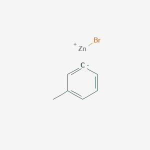 bromozinc(1+);methylbenzene