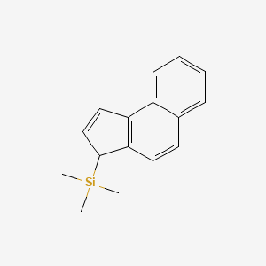 (3H-Cyclopenta[a]naphthalen-3-yl)(trimethyl)silane