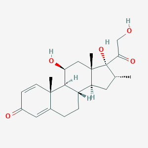 molecular formula C22H30O5 B142608 16α-甲基泼尼松 CAS No. 10417-63-7