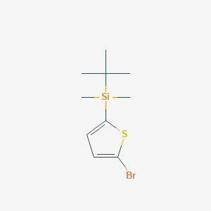 Silane, (5-bromo-2-thienyl)(1,1-dimethylethyl)dimethyl-