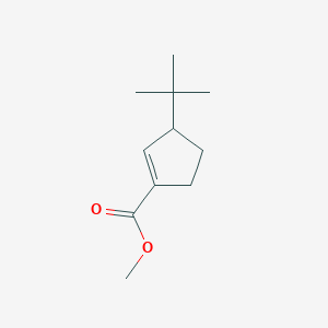 Methyl 3-tert-butylcyclopent-1-ene-1-carboxylate