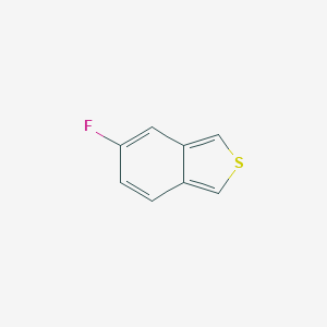 molecular formula C8H5FS B142609 5-Fluoro-2-benzothiophene CAS No. 156004-43-2